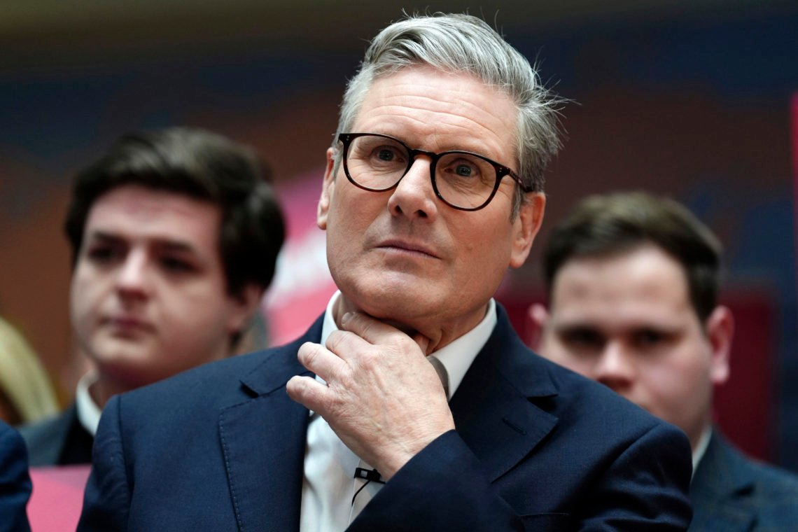 Storbritanniens Labour-ledare Keir Starmer. Foto: Andrew Milligan / PA / AP Photo Storbritanniens Labour-ledare Keir Starmer. Foto: Andrew Milligan / PA / AP Photo