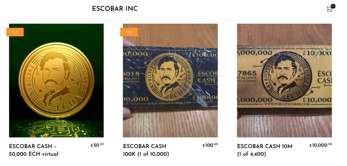 Foto: Escobar Inc Foto: Escobar Inc