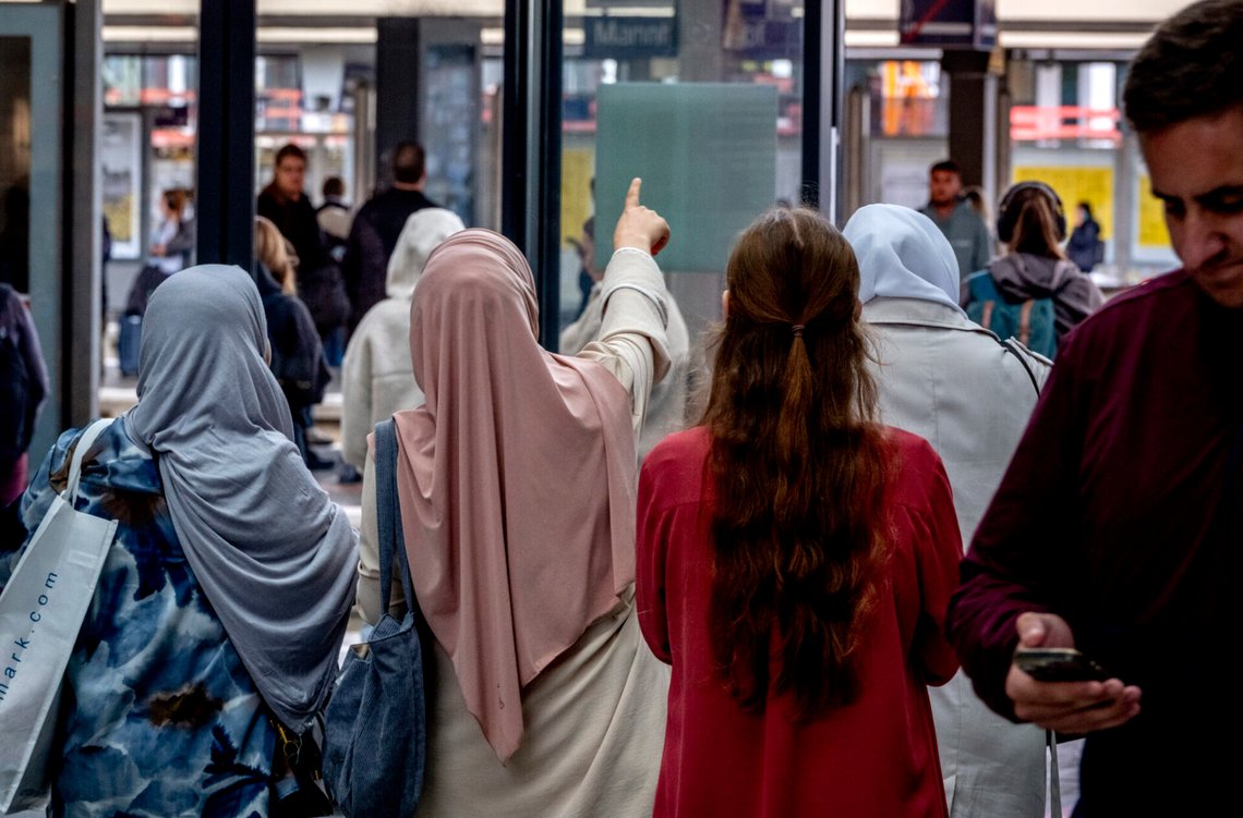 Från tågstationen i Mannheim i Baden-Württemberg, september 2024. Foto: Michael Probst / AP / NTB. Från tågstationen i Mannheim i Baden-Württemberg, september 2024. Foto: Michael Probst / AP / NTB.