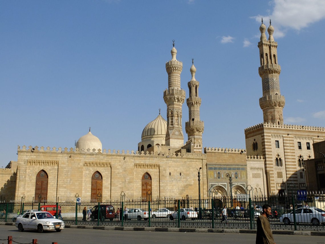 Al-Azhar-moskeen i Kairo. Foto: R Prazeres / Wikimedia Commons Al-Azhar-moskeen i Kairo. Foto: R Prazeres / Wikimedia Commons