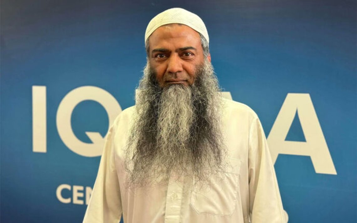 Zulfiqar Khan skickas hem efter nästan 30 år i Italien. Foto: Skärmdump X Zulfiqar Khan skickas hem efter nästan 30 år i Italien. Foto: Skärmdump X