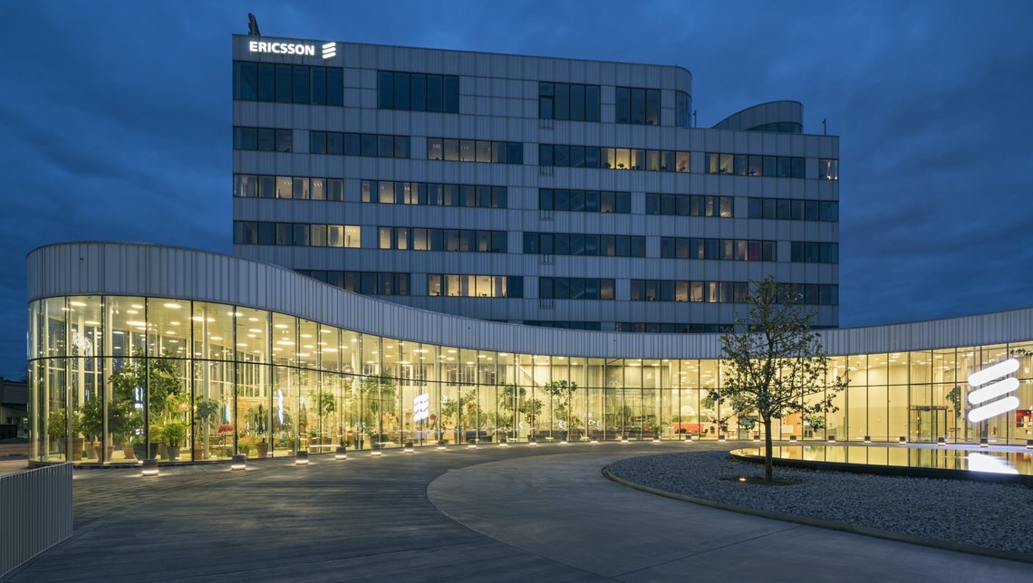 Ericssons huvudkontor i Kista. Foto: Ericsson, pressbild Ericssons huvudkontor i Kista. Foto: Ericsson, pressbild