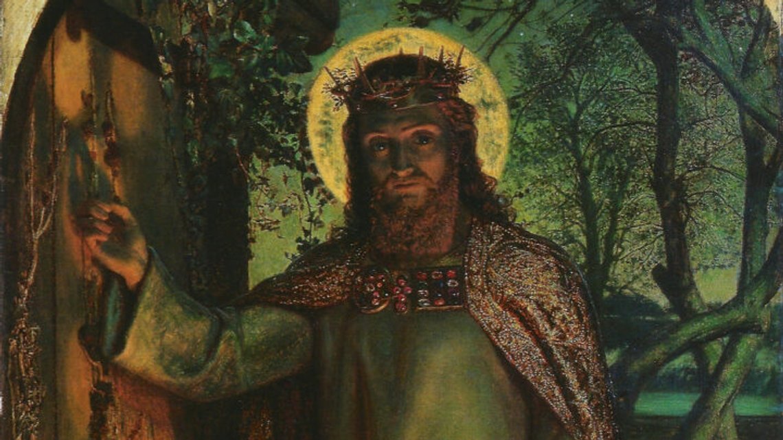 William Holman Hunt (1827–1910), «The Light of the World», Keble College, Oxford. William Holman Hunt (1827–1910), «The Light of the World», Keble College, Oxford.