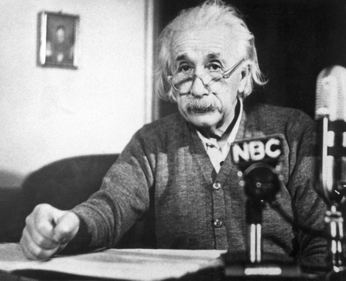 Albert Einstein. Foto: Pressens Bild / TT / NTB Albert Einstein. Foto: Pressens Bild / TT / NTB