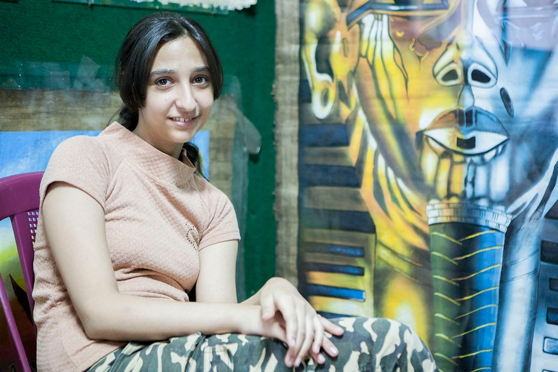 Det är riskabelt för unga egyptiska kvinnor att exponera sitt hår. Foto: Arnt Jensvoll Det är riskabelt för unga egyptiska kvinnor att exponera sitt hår. Foto: Arnt Jensvoll