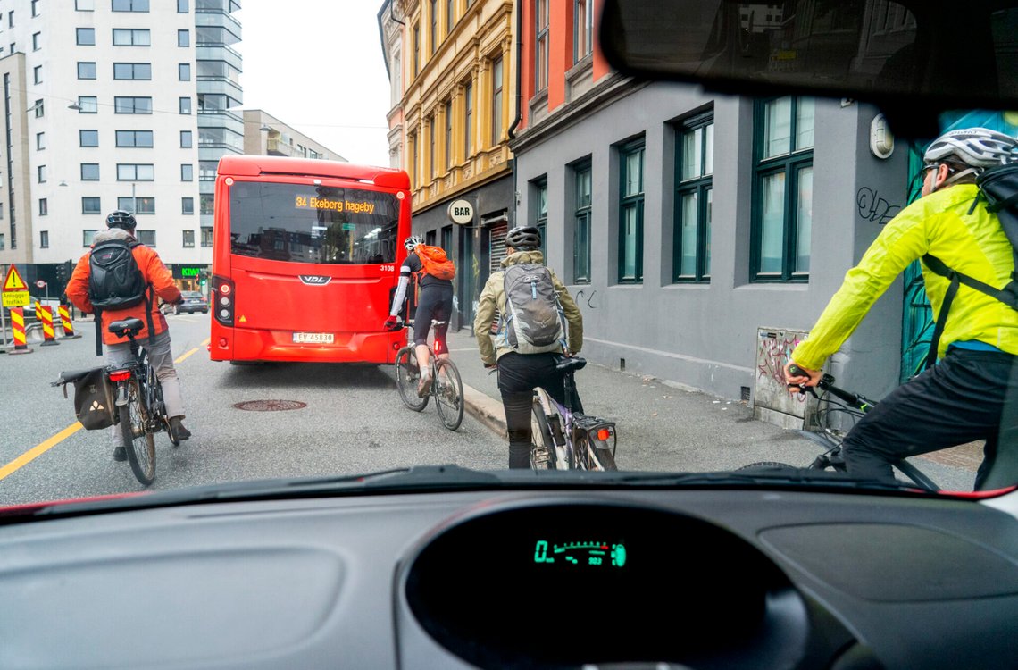 Cyklister är en grupp som har liten eller ingen hänsyn till någon annan än sig själva. Foto: Gorm Kallestad / NTB Cyklister är en grupp som har liten eller ingen hänsyn till någon annan än sig själva. Foto: Gorm Kallestad / NTB
