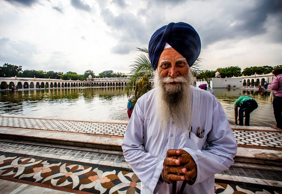 Sikh-tempel, Delhi. Foto: Arnt Jensvoll Sikh-tempel, Delhi. Foto: Arnt Jensvoll
