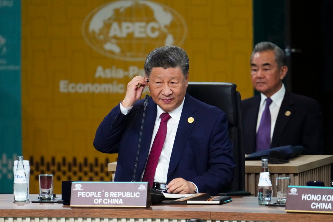 Appen DeepSeek berömmer gärna Kinas president Xi Jinpings regering, men svarar inte på kritiska frågor om dess politik. Foto: Sean Kilpatrick / The Canadian Press via AP / NTB Appen DeepSeek berömmer gärna Kinas president Xi Jinpings regering, men svarar inte på kritiska frågor om dess politik. Foto: Sean Kilpatrick / The Canadian Press via AP / NTB