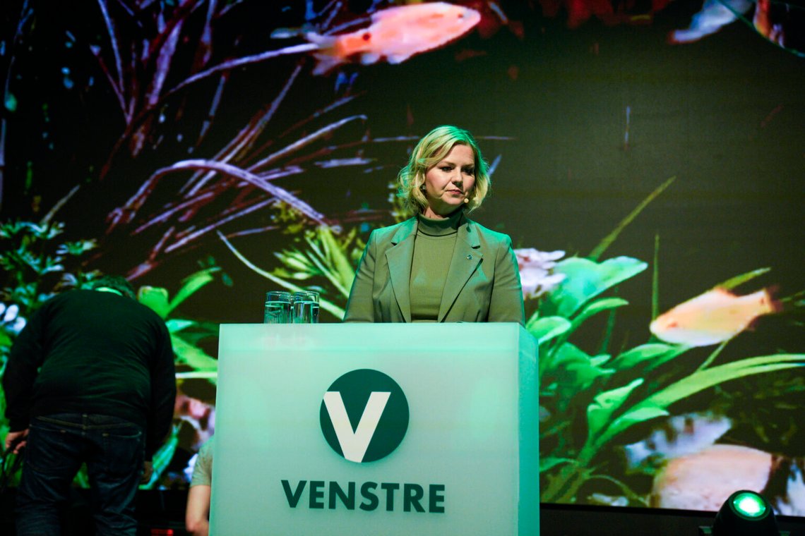 Venstres partiledare Guri Melby röstade för att utreda assisterat självmord. Foto: Anton Talos / NTB Venstres partiledare Guri Melby röstade för att utreda assisterat självmord. Foto: Anton Talos / NTB