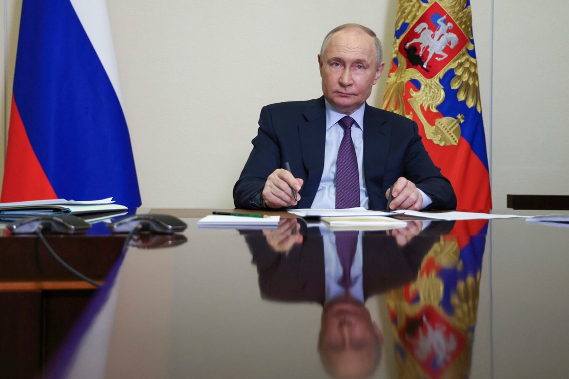 Foto: Vyacheslav Prokofyev / Sputnik / Kreml via AP / NTB. Foto: Vyacheslav Prokofyev / Sputnik / Kreml via AP / NTB.