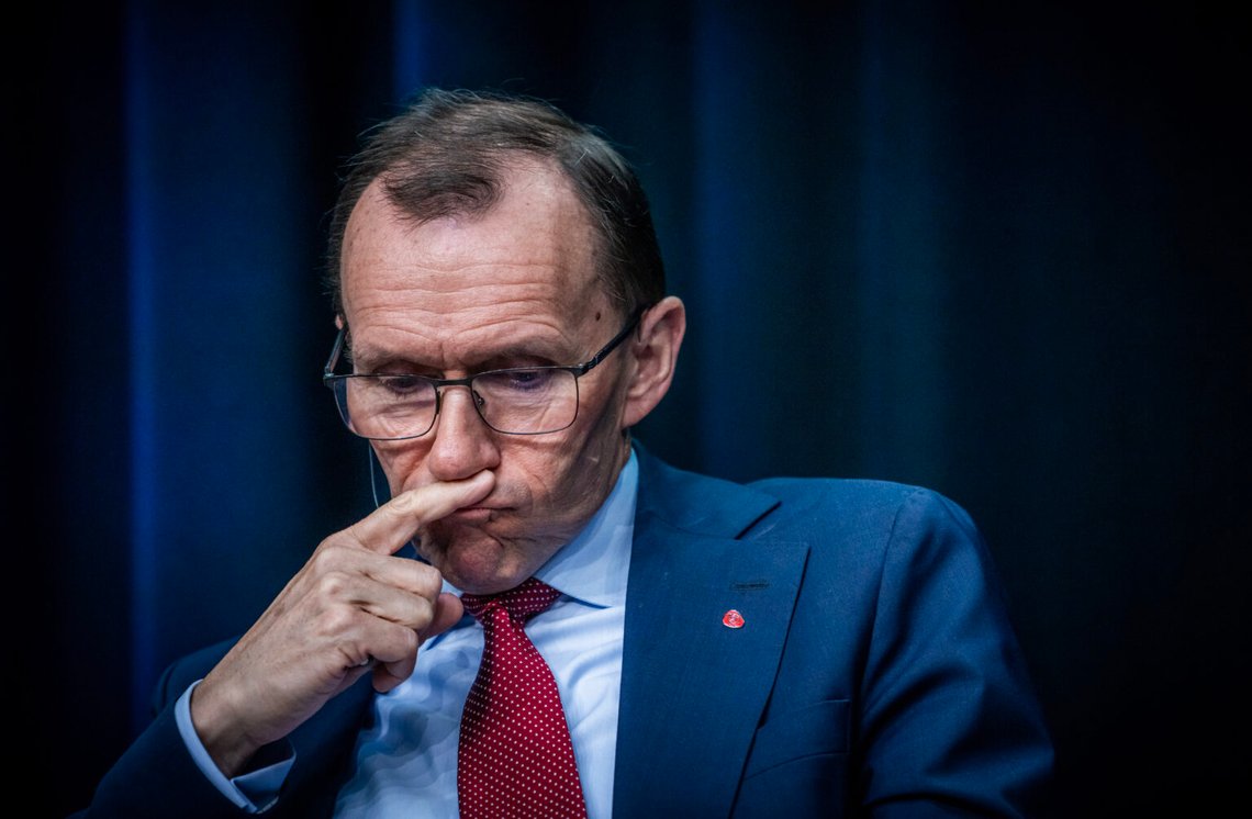 Oslo 20250402. Norges utrikesminister Espen Barth Eide (Ap) deltar i den norska utrikespolitiska konferensen 2025 på Sentralen i Oslo på onsdag. Foto: Ole Berg-Rusten / NTB Oslo 20250402. Norges utrikesminister Espen Barth Eide (Ap) deltar i den norska utrikespolitiska konferensen 2025 på Sentralen i Oslo på onsdag. Foto: Ole Berg-Rusten / NTB