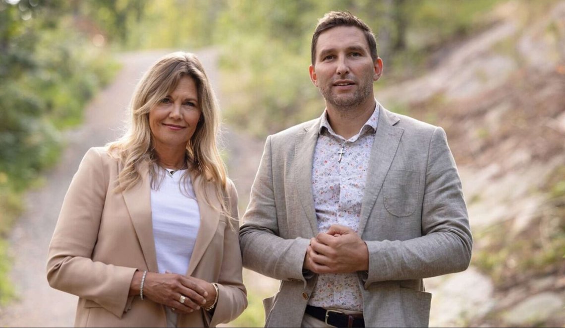 Tone Lise Gustavsen och Truls Olufsen-Mehus från Kristent Ressurssenter. Foto: Kristent Ressurssenter Tone Lise Gustavsen och Truls Olufsen-Mehus från Kristent Ressurssenter. Foto: Kristent Ressurssenter