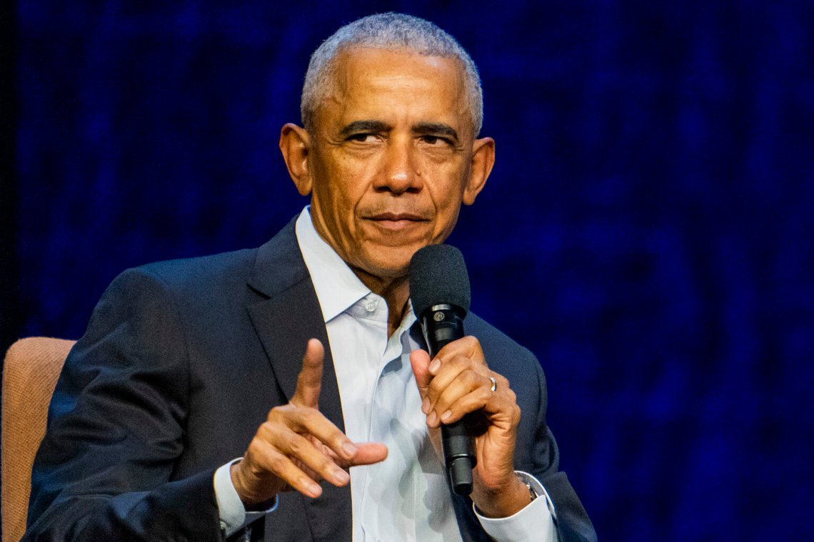 Obama hade ingen kontakt med publiken, trots att de gjorde sitt bästa. Han gav ingenting. Han ansträngde sig inte. Pengarna låg i lådan. Foto: Frederik Varfjell/NTB Obama hade ingen kontakt med publiken, trots att de gjorde sitt bästa. Han gav ingenting. Han ansträngde sig inte. Pengarna låg i lådan. Foto: Frederik Varfjell/NTB