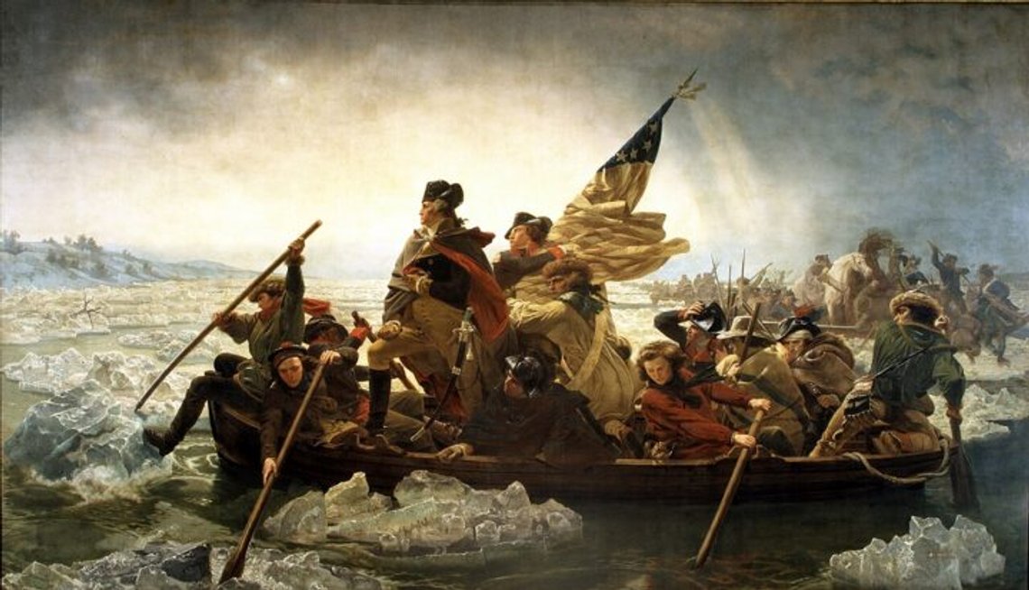 Emanuel Leutze, (1816–1868), "Washington Crossing the Delaware" Emanuel Leutze, (1816–1868), "Washington Crossing the Delaware"