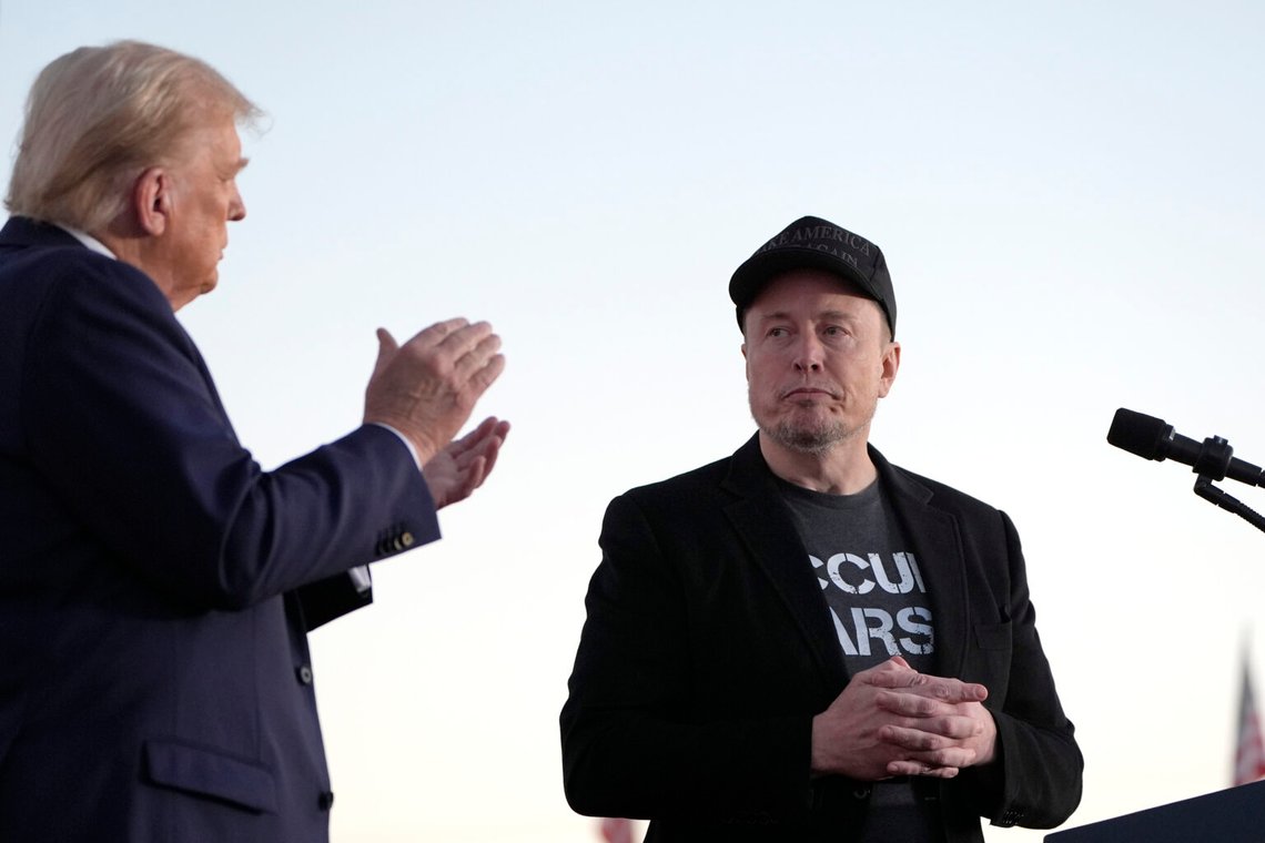 Musk är kritisk mot Trumps budgetförslag och anser att det är dags för ett nytt politiskt parti i USA. Foto: Alex Brandon / AP / NTB Musk är kritisk mot Trumps budgetförslag och anser att det är dags för ett nytt politiskt parti i USA. Foto: Alex Brandon / AP / NTB