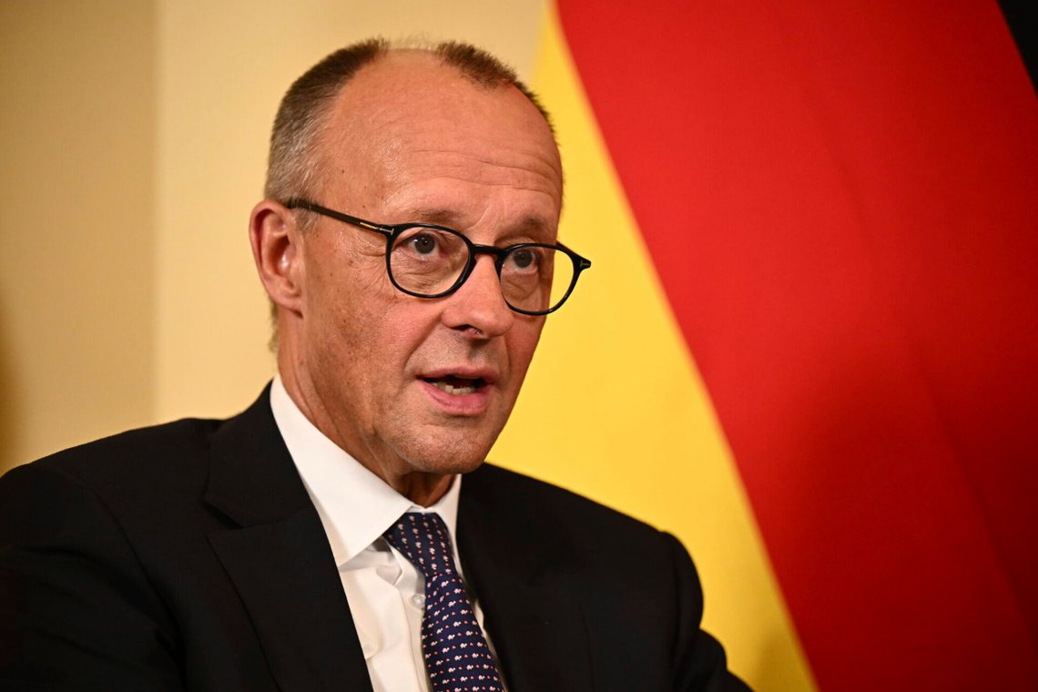 Friedrich Merz. Foto: Leon Neal / Pool via AP / NTB. Friedrich Merz. Foto: Leon Neal / Pool via AP / NTB.