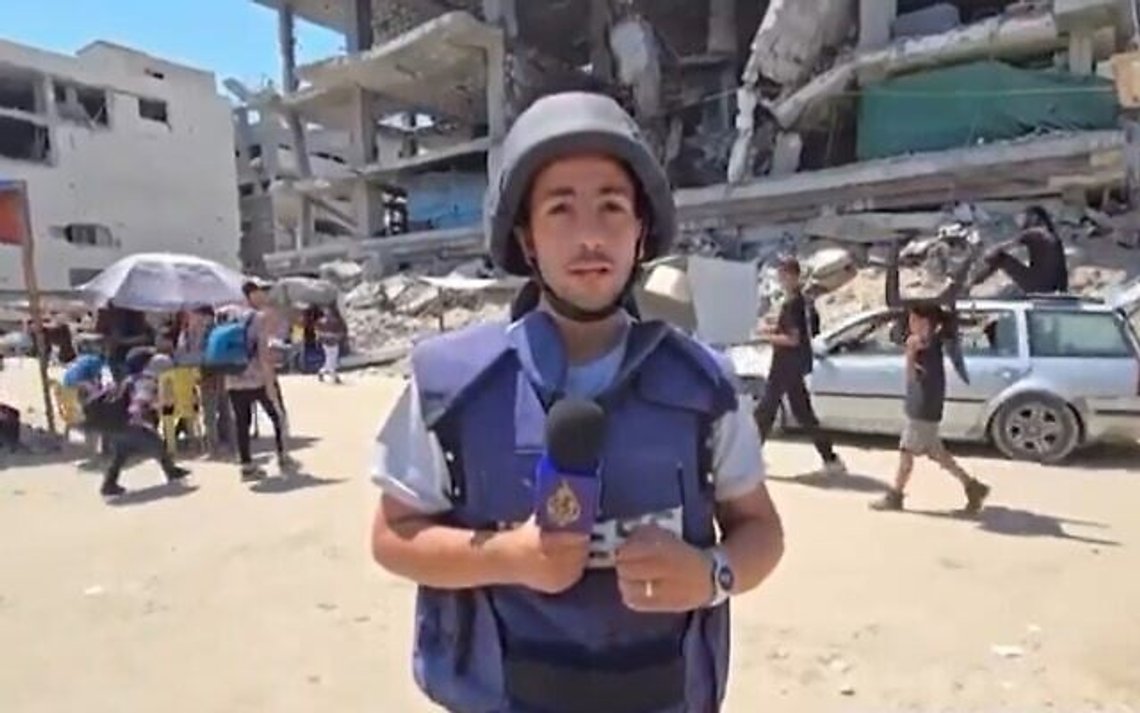 Anas al-Sharif, Al Jazeera Anas al-Sharif, Al Jazeera