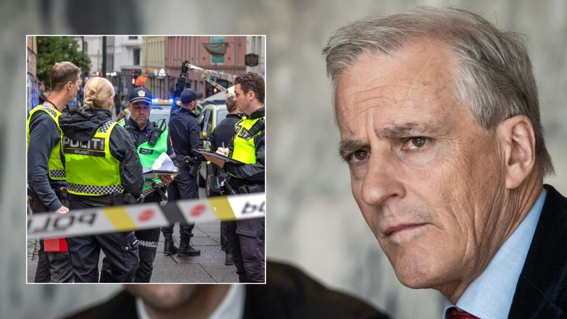 Polisen har förlorat totalt 171 årsverken sedan statsminister Jonas Gahr Støre tog över 2021. Foto: NTB/Ole Berg-Rusten/Hans O. Torgersen Polisen har förlorat totalt 171 årsverken sedan statsminister Jonas Gahr Støre tog över 2021. Foto: NTB/Ole Berg-Rusten/Hans O. Torgersen