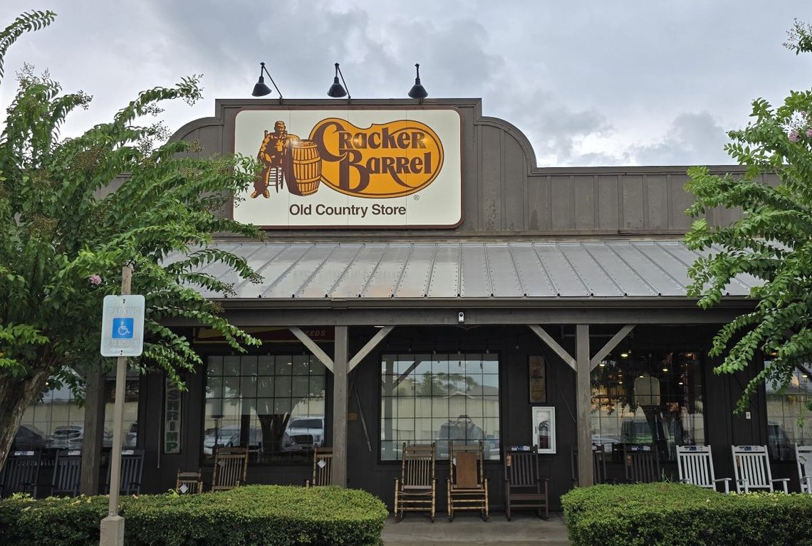 Cracker Barrell i Melbourne, Florida. Foto: Elisabeth Rooney Cracker Barrell i Melbourne, Florida. Foto: Elisabeth Rooney