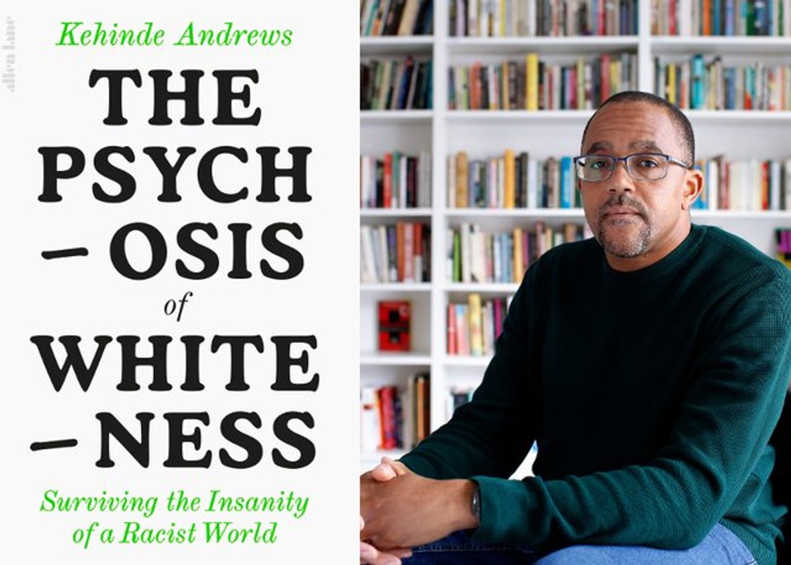 Kehinde Andrews är professorn som har skrivit en bok om hur svårt han tycker det är att överleva brittisk rasism. Foto: Bokomslag/Topping Company Kehinde Andrews är professorn som har skrivit en bok om hur svårt han tycker det är att överleva brittisk rasism. Foto: Bokomslag/Topping Company