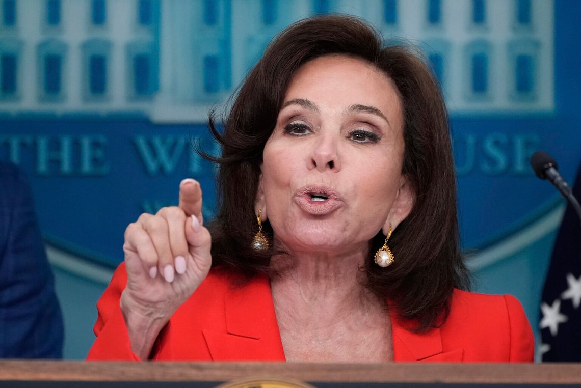 U.S. Attorney för District of Columbia, Jeanine Pirro, talar under en presskonferens med president Donald Trump i James Brady Press Briefing Room i Vita huset, 11 augusti 2025, i Washington. Foto: Alex Brandon/AP Photo U.S. Attorney för District of Columbia, Jeanine Pirro, talar under en presskonferens med president Donald Trump i James Brady Press Briefing Room i Vita huset, 11 augusti 2025, i Washington. Foto: Alex Brandon/AP Photo