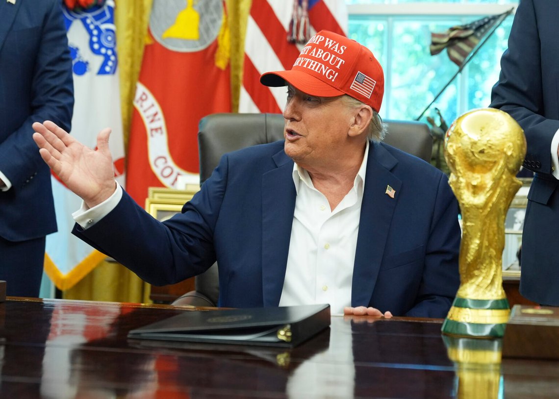 President Donald Trump säger att det kan vara lämpligt att skicka in nationalgardet även till Chicago och New York för att säkerställa att städerna är säkra. Foto: Jacquelyn Martin / AP / NTB President Donald Trump säger att det kan vara lämpligt att skicka in nationalgardet även till Chicago och New York för att säkerställa att städerna är säkra. Foto: Jacquelyn Martin / AP / NTB