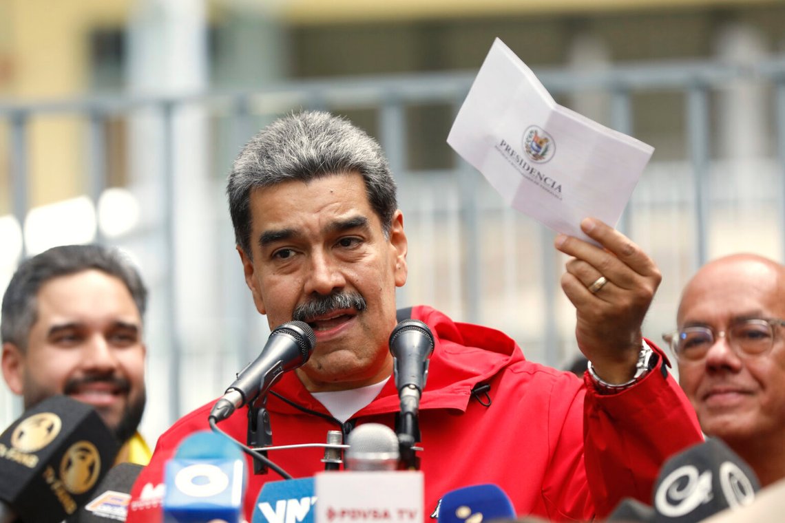 USA ökar sina insatser mot drogkartellerna. Bilden visar Venezuelas president Nicolás Maduro. Foto: Cristian Hernandez / AP / NTB USA ökar sina insatser mot drogkartellerna. Bilden visar Venezuelas president Nicolás Maduro. Foto: Cristian Hernandez / AP / NTB