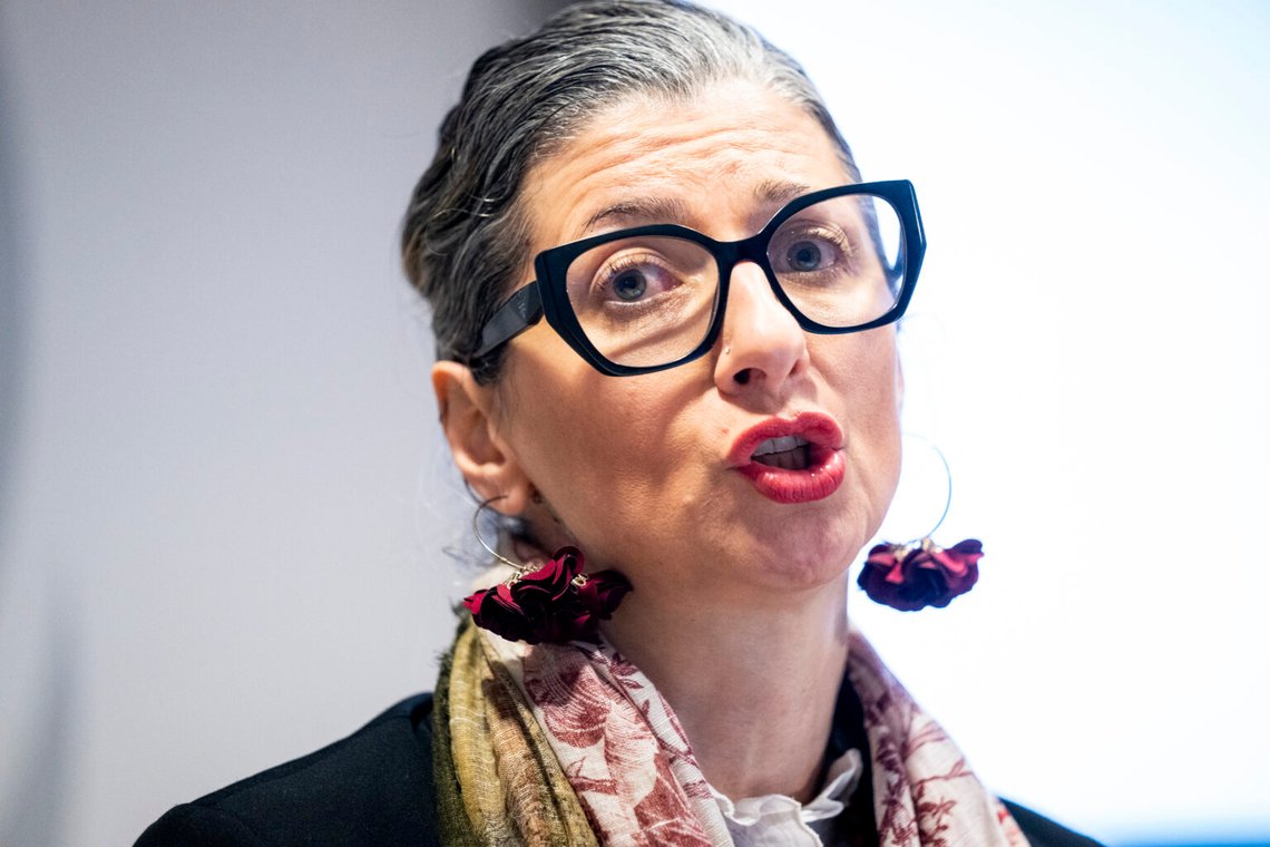 Francesca Albanese. Foto: Ida Marie Odgaard/Ritzau Scanpix Francesca Albanese. Foto: Ida Marie Odgaard/Ritzau Scanpix