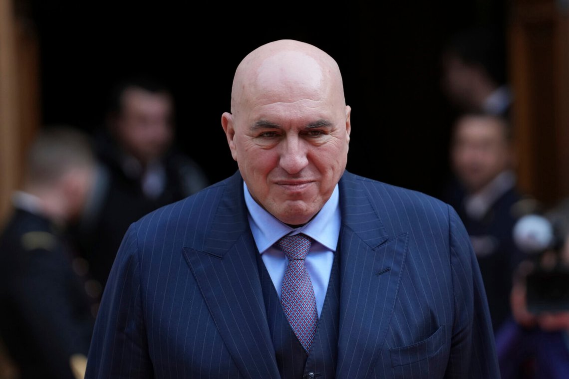 Italiens försvarsminister Guido Crosetto anländer för att diskutera stöd till Ukraina och europeiskt försvar i Paris den 12 mars 2025. Foto: Aurelien Morissard/AP Photo Italiens försvarsminister Guido Crosetto anländer för att diskutera stöd till Ukraina och europeiskt försvar i Paris den 12 mars 2025. Foto: Aurelien Morissard/AP Photo