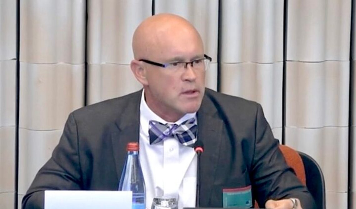 David Martin. Foto: Skärmdump video David Martin. Foto: Skärmdump video