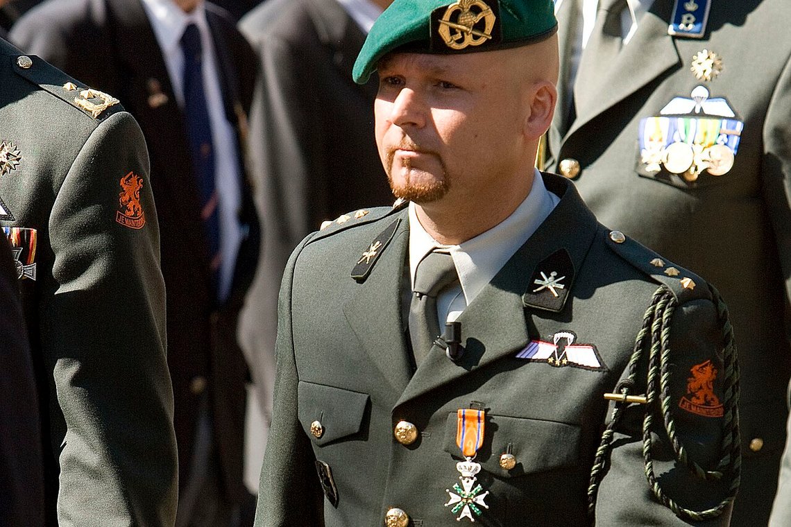 Major Marinus Johannes "Marco" Kroon. Foto: Ruud Mol BY-SA 4.0 Major Marinus Johannes "Marco" Kroon. Foto: Ruud Mol BY-SA 4.0