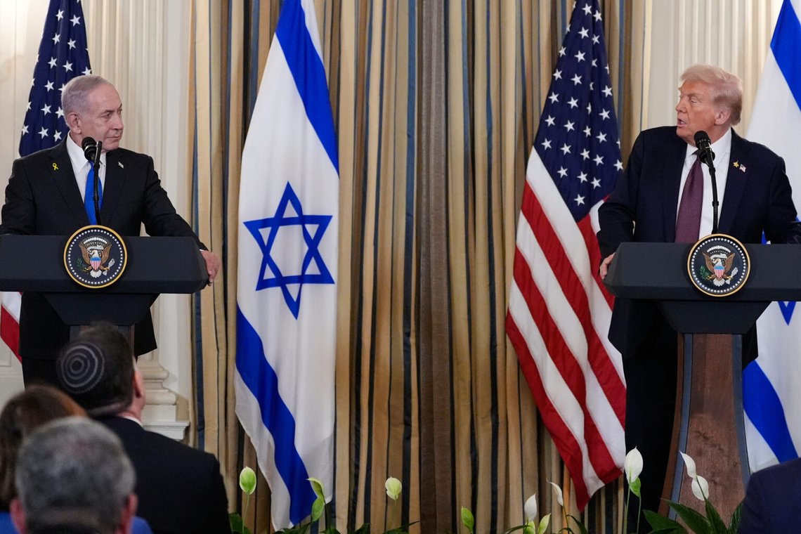 Israels premiärminister Benjamin Netanyahu och USA:s president Donald Trump. Foto: Alex Brandon / AP / NTB Israels premiärminister Benjamin Netanyahu och USA:s president Donald Trump. Foto: Alex Brandon / AP / NTB