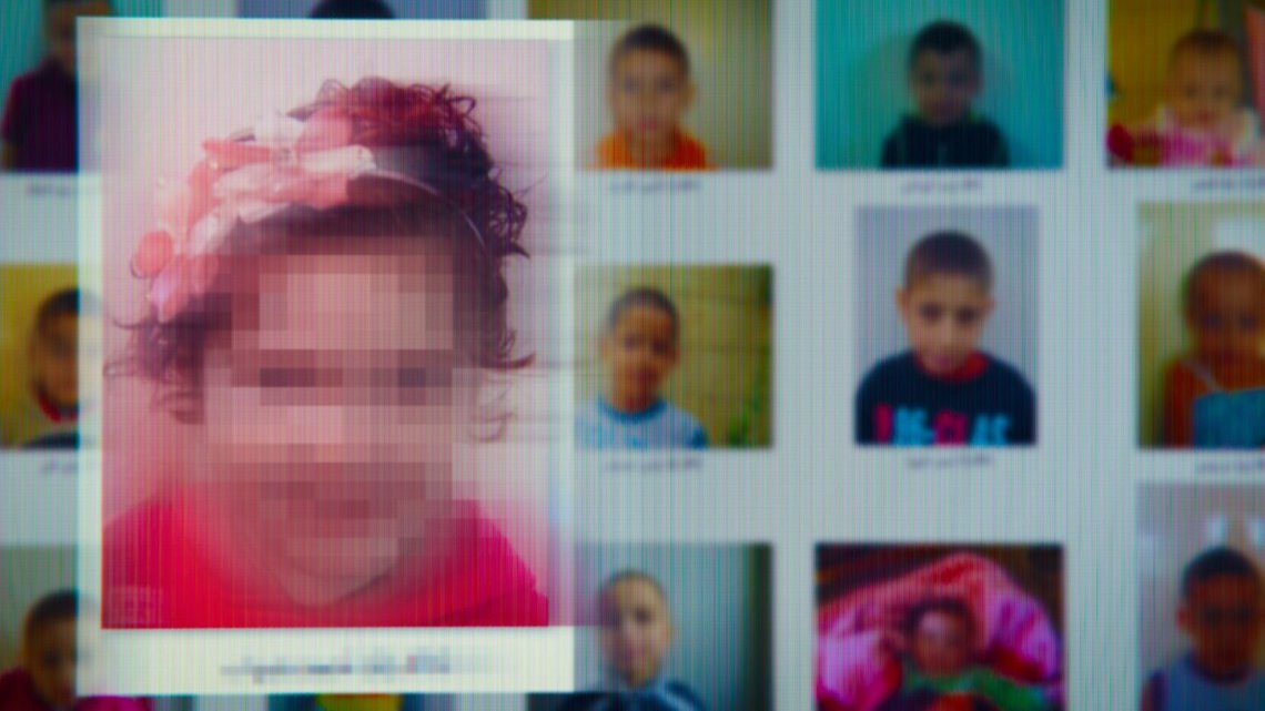 Affisch från BBC-dokumentären om Syriens stulna barn. Affisch från BBC-dokumentären om Syriens stulna barn.