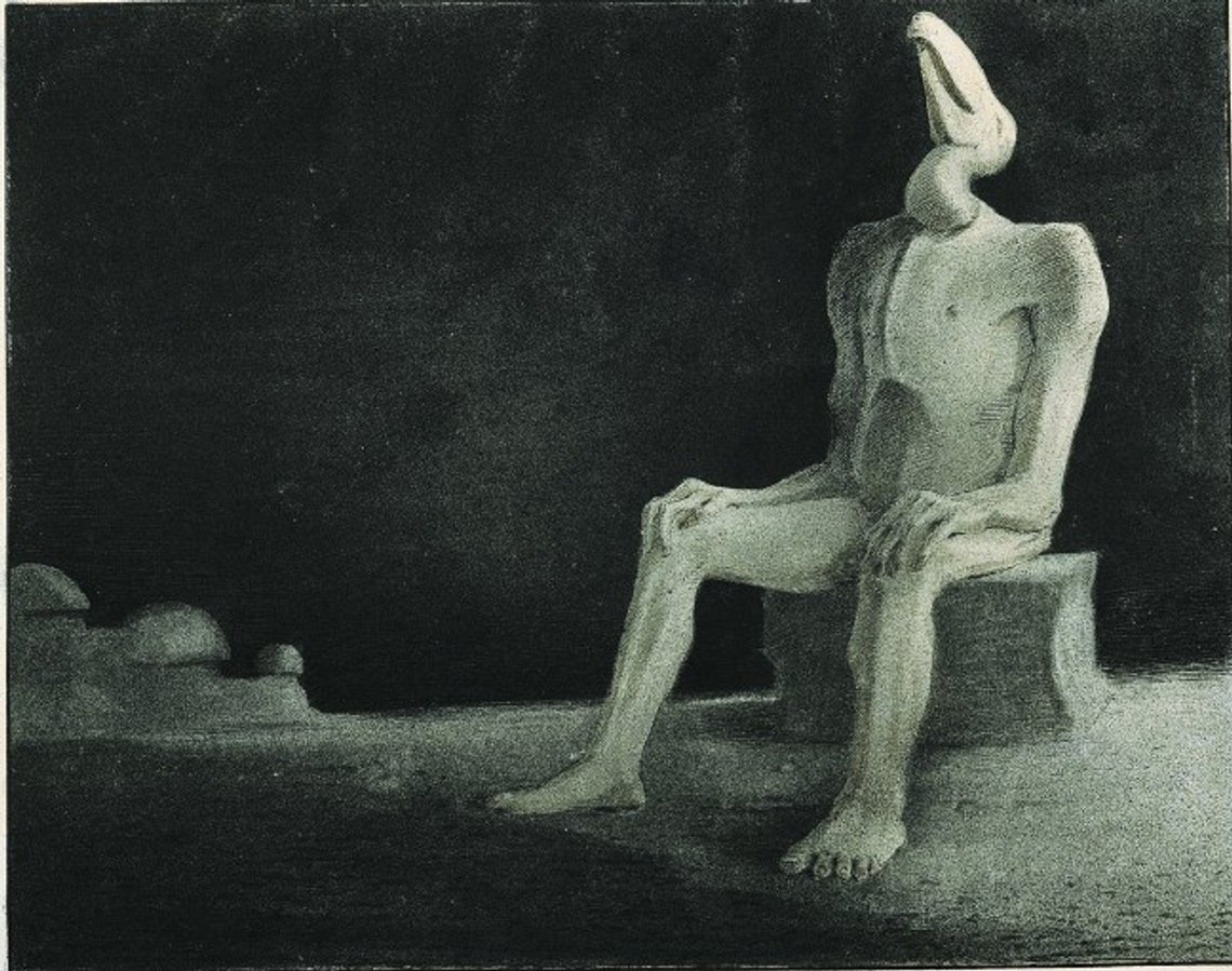 Alfred Kubin, "The Past, Forgotten, Swallowed" (1901) Alfred Kubin, "The Past, Forgotten, Swallowed" (1901)