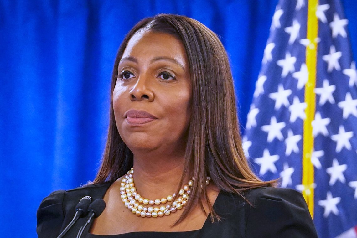 Letitia James. Foto: Bebeto Matthews/ AP/ NTB Letitia James. Foto: Bebeto Matthews/ AP/ NTB