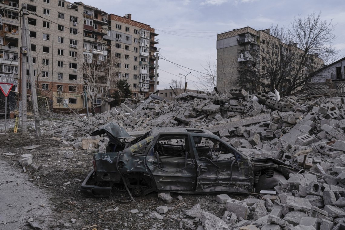 På detta foto, tillhandahållet av Ukrainas presstjänst för den 93:e separata mekaniserade brigaden i Kholodnyi Yar, en vy över Pokrovsk, platsen för hårda strider med ryska trupper, i Donetsk-regionen, Ukraina, tisdagen den 25 mars 2025. Foto: Iryna Rybakova/Ukrainas 93:e mekaniserade brigad via AP På detta foto, tillhandahållet av Ukrainas presstjänst för den 93:e separata mekaniserade brigaden i Kholodnyi Yar, en vy över Pokrovsk, platsen för hårda strider med ryska trupper, i Donetsk-regionen, Ukraina, tisdagen den 25 mars 2025. Foto: Iryna Rybakova/Ukrainas 93:e mekaniserade brigad via AP