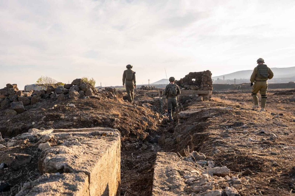 Soldater från 55:e reservfallskärmsbrigaden på ett tidigare uppdrag i samma område. Foto: IDF Soldater från 55:e reservfallskärmsbrigaden på ett tidigare uppdrag i samma område. Foto: IDF