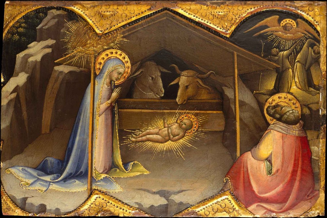 Lorenzo Monaco (ca 1370–1425), "Jesu födelse", Metropolitan Museum of Art, New York. Lorenzo Monaco (ca 1370–1425), "Jesu födelse", Metropolitan Museum of Art, New York.