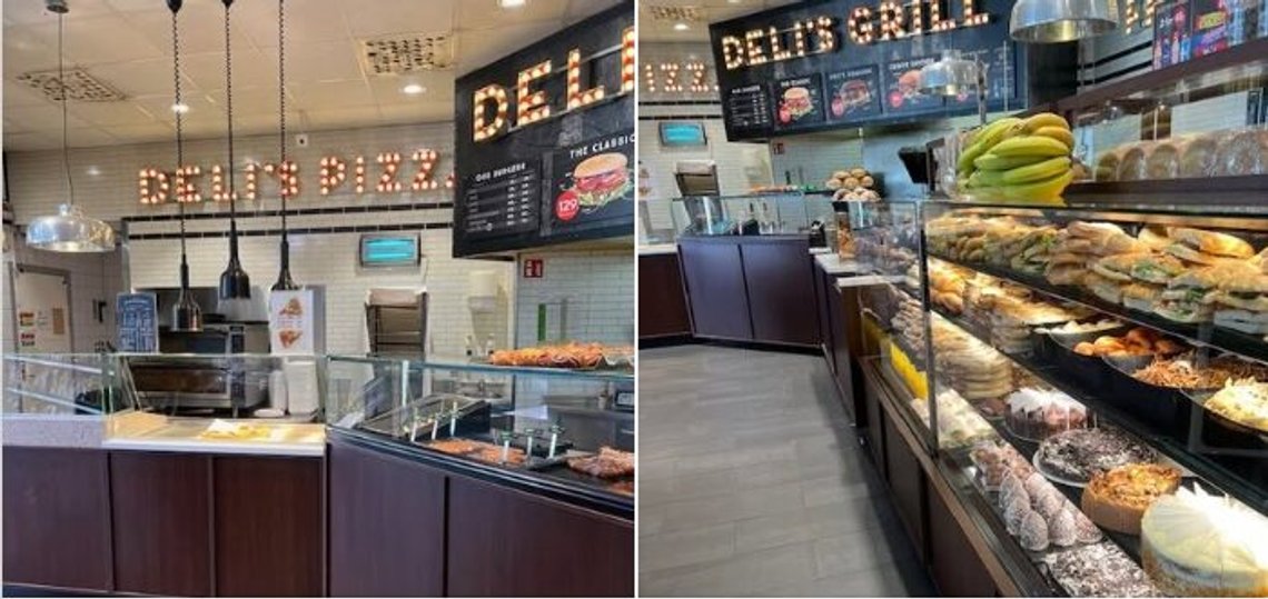 Det ser fint ut inuti Esso Ryen, tills man blir attackerad med en kniv utanför. Foto: Facebook/ Plug in Norge Det ser fint ut inuti Esso Ryen, tills man blir attackerad med en kniv utanför. Foto: Facebook/ Plug in Norge