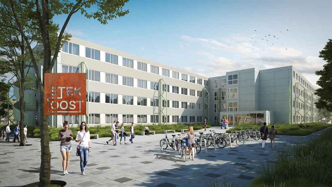 Stek Oost skulle vara en modell för integrationen av unga holländska och unga muslimska invandrare. Men det slutade i ett rent helvete för de holländska försökskaninerna. Illustration: Zeeburgia.nl Stek Oost skulle vara en modell för integrationen av unga holländska och unga muslimska invandrare. Men det slutade i ett rent helvete för de holländska försökskaninerna. Illustration: Zeeburgia.nl