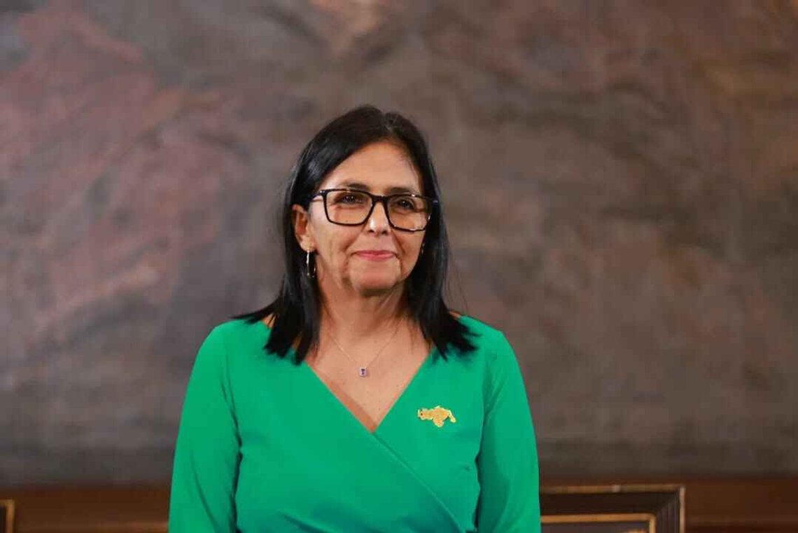 Venezuelas interimspresident Delcy Eloína Rodríguez Gómez. Foto: Presidencia de Venezuela Venezuelas interimspresident Delcy Eloína Rodríguez Gómez. Foto: Presidencia de Venezuela