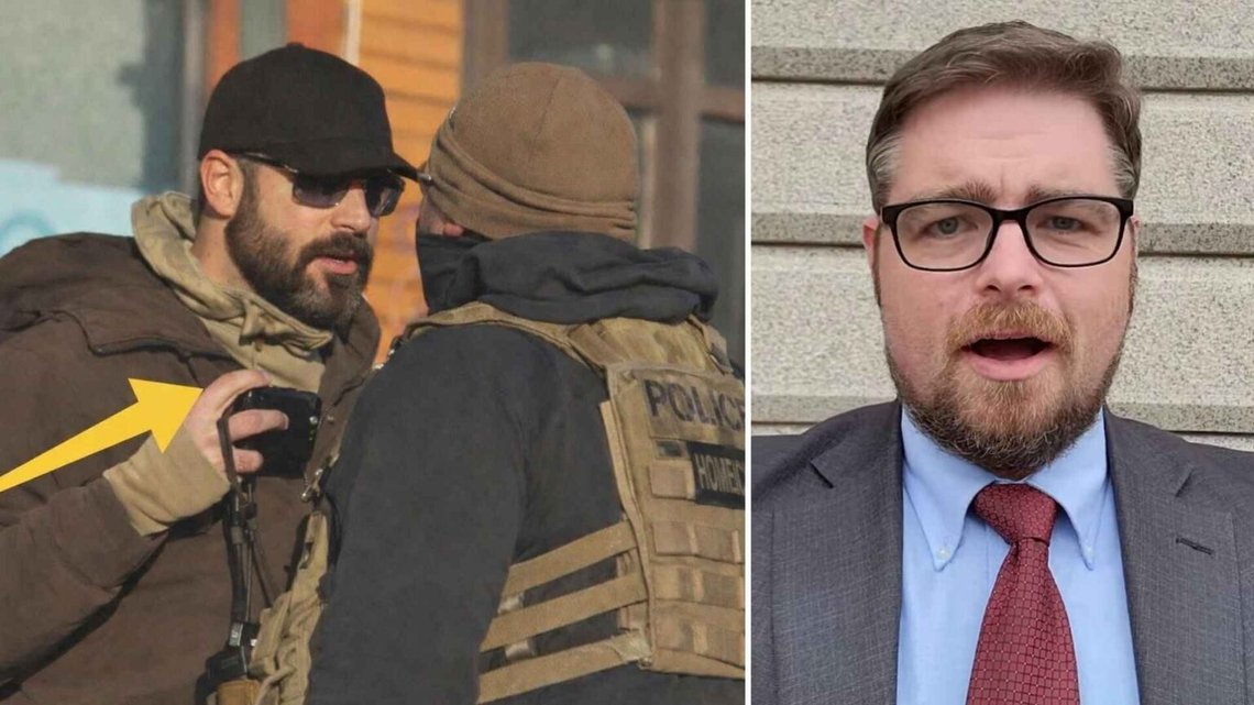 Rob Doar, advokat för Minnesota Gun Owners Caucus, har studerat videorna mycket noggrant. Han tror att Prettis vapen av misstag avfyrades första gången, vilket ledde till reaktionen från agenterna. Foto: Skärmdump X Rob Doar, advokat för Minnesota Gun Owners Caucus, har studerat videorna mycket noggrant. Han tror att Prettis vapen av misstag avfyrades första gången, vilket ledde till reaktionen från agenterna. Foto: Skärmdump X