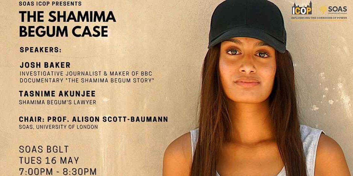 Shamima valde IS-terrorism vid 15 års ålder, och blev därför en helig symbol för den brittiska överklassen. Nu har hon valt en ny och något sexigare image, troligen på inrådan av proffs. Foto: Filmaffisch Soas Shamima valde IS-terrorism vid 15 års ålder, och blev därför en helig symbol för den brittiska överklassen. Nu har hon valt en ny och något sexigare image, troligen på inrådan av proffs. Foto: Filmaffisch Soas