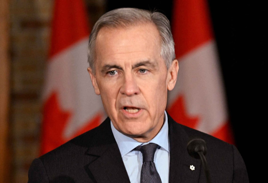 Premiärminister Mark Carney talar i början av ett kabinettsplaneringsforum vid Citadelle i Quebec City, torsdagen den 22 januari 2026. Foto: Jacques Boissinot/ The Canadian Press via AP Premiärminister Mark Carney talar i början av ett kabinettsplaneringsforum vid Citadelle i Quebec City, torsdagen den 22 januari 2026. Foto: Jacques Boissinot/ The Canadian Press via AP