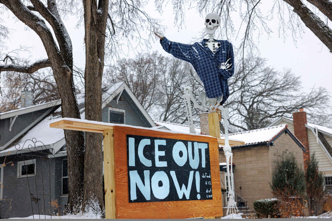 Media arbetar hårt för att göra ICE så impopulär som möjligt. Foto: Kerem Yücel/ Minnesota Public Radio via AP Media arbetar hårt för att göra ICE så impopulär som möjligt. Foto: Kerem Yücel/ Minnesota Public Radio via AP