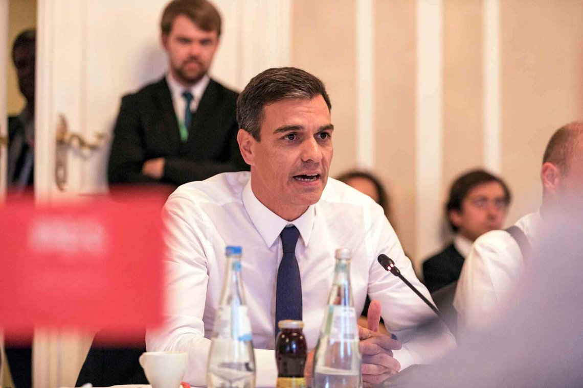 Pedro Sánchez Pérez-Castejón. Foto: Arne Müseler / arne-mueseler.com / CC-BY-SA-3.0 Pedro Sánchez Pérez-Castejón. Foto: Arne Müseler / arne-mueseler.com / CC-BY-SA-3.0