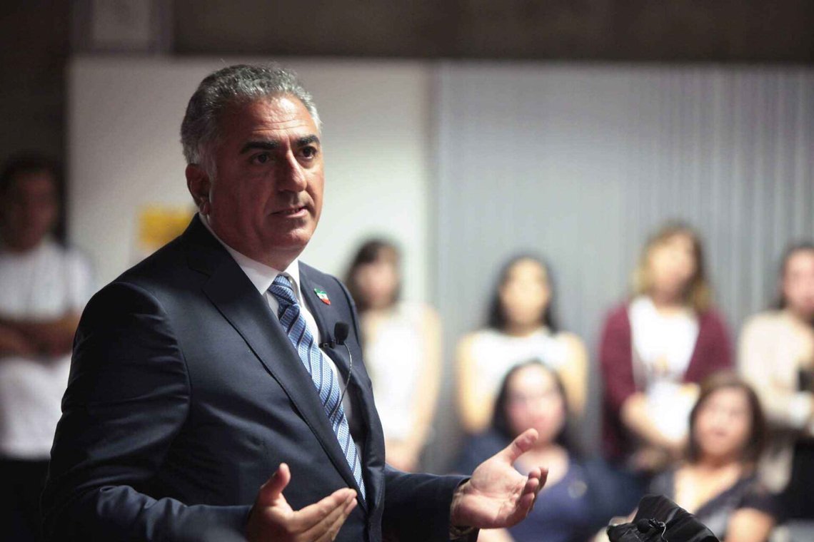 Irans kronprins Reza Pahlavi. Foto: Gage Skidmore CC BY-SA 2.0 Irans kronprins Reza Pahlavi. Foto: Gage Skidmore CC BY-SA 2.0