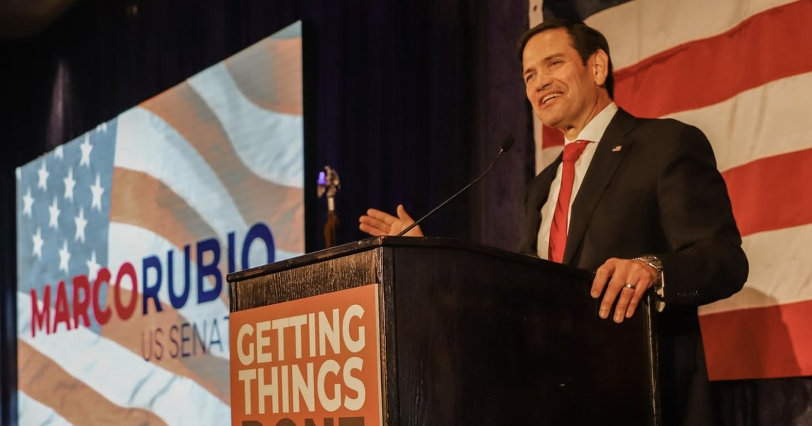 USA:s utrikesminister Marco Rubio gick till hårt angrepp mot den politiska vänstern. Foto: Skärmdump Facebook/ Marco Rubio USA:s utrikesminister Marco Rubio gick till hårt angrepp mot den politiska vänstern. Foto: Skärmdump Facebook/ Marco Rubio