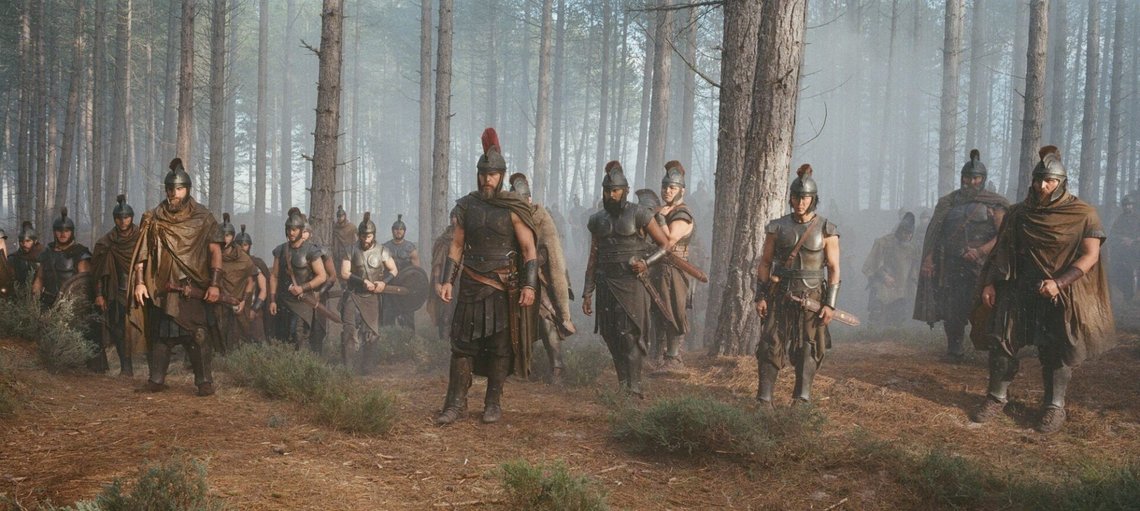 This image released by Universal Pictures shows Matt Damon as Odysseus, center, in a scene from "The Odyssey." (Melinda Sue Gordon/Universal Pictures via AP) This image released by Universal Pictures shows Matt Damon as Odysseus, center, in a scene from "The Odyssey." (Melinda Sue Gordon/Universal Pictures via AP)